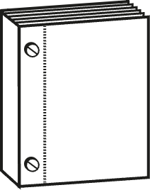 Скрепление на винты